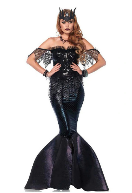 The Dark Queen of Mermaids Costume for sale